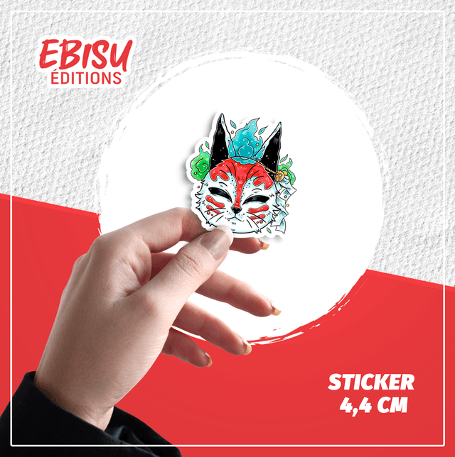 Sticker Chibi Nekomata