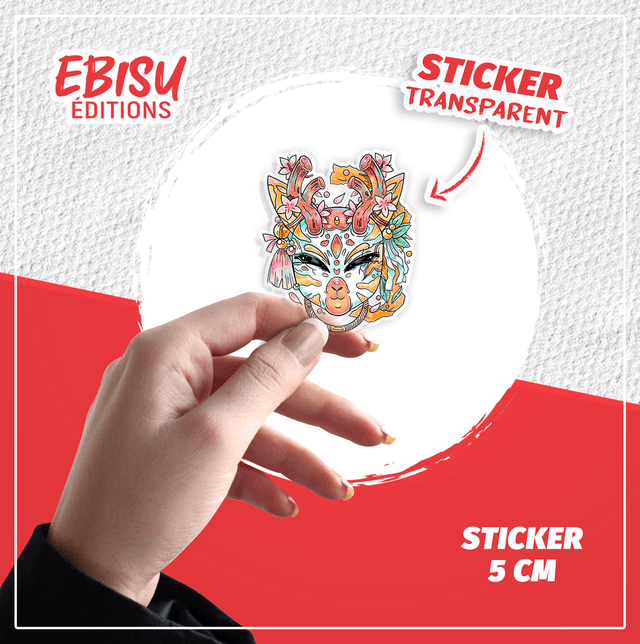 Sticker Kamen Shika