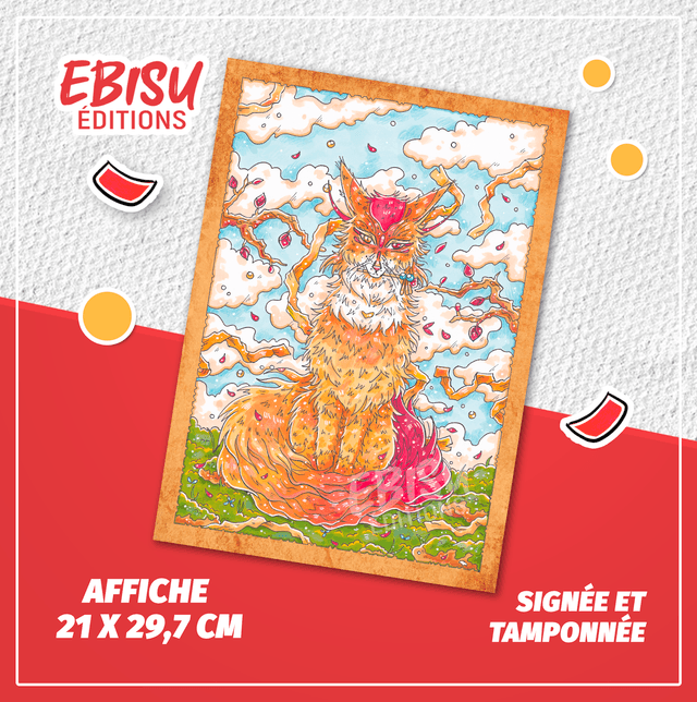 Grande affiche Kitsune