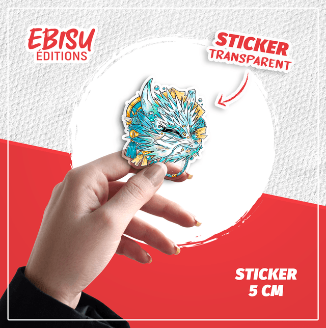 Sticker Kamen Tatsu